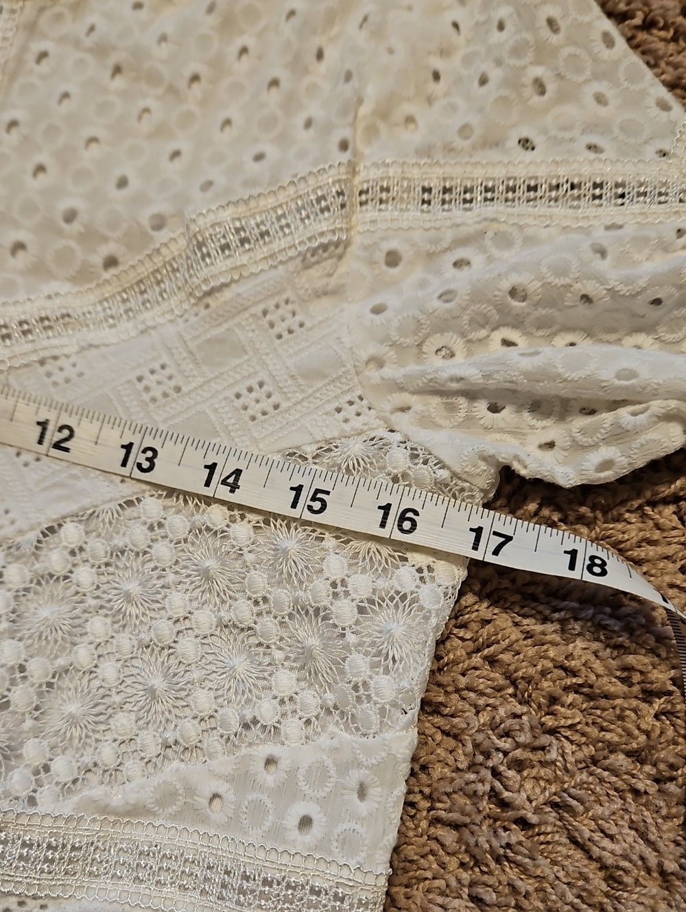 Anthropologie x James Coviello Burnham Lace Top - Picture 12 of 13
